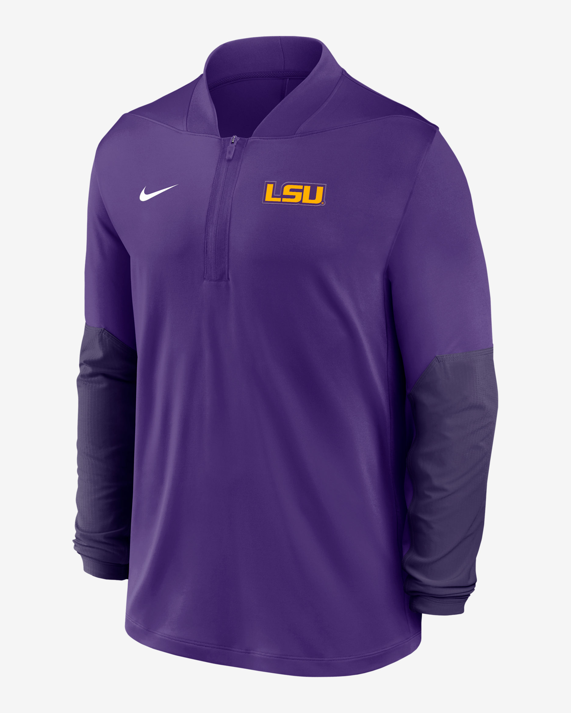 LSU Men's Nike Dri-FIT College 1/2-Zip Top. Nike.com